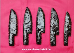 Obsidian Steinzeitmesser